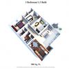 3 Bedrooms 1.5 Baths